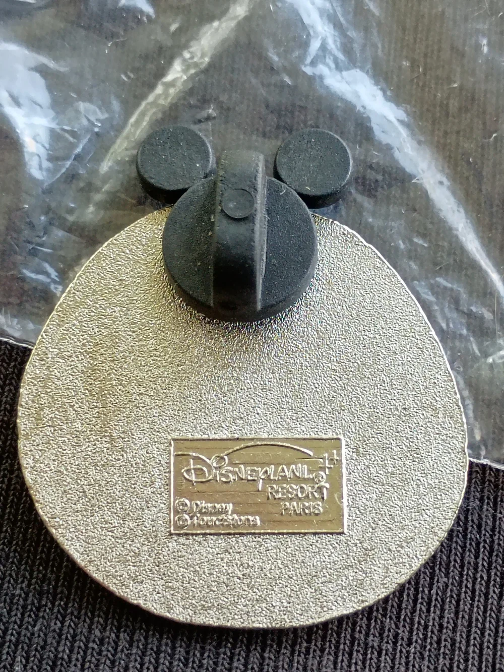 Disney Jack Skellington White and Black Enamel Brooch